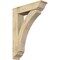 Ekena Millwork Thorton Traditional Rough Sawn Bracket w/ Offset Brace, Douglas Fir, 8"W x 32"D x 44"H BKT0806X32X44THR01RDF - alternate 1